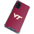Virginia Tech Maroon Galaxy S20 FE Clear Case
